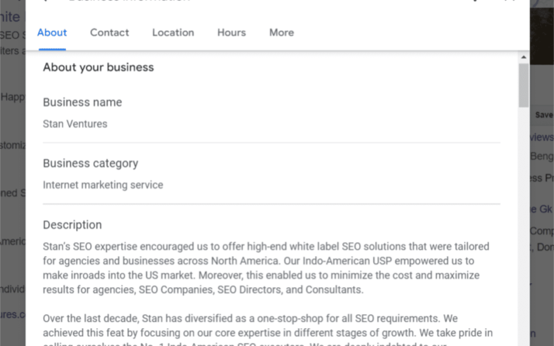 generate organic visits for google business profile