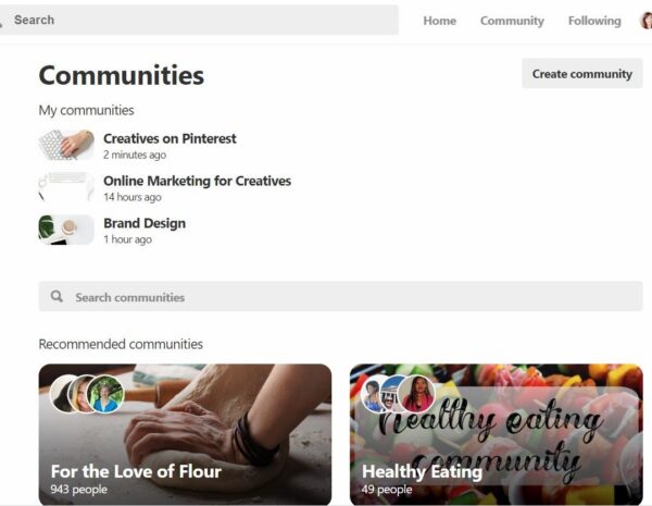 Pinterest Community