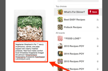 Power of Hashtags on Pinterest